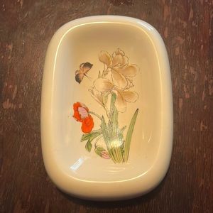 A vintage soap dish